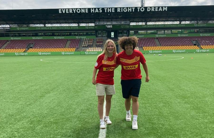 First Danish players
